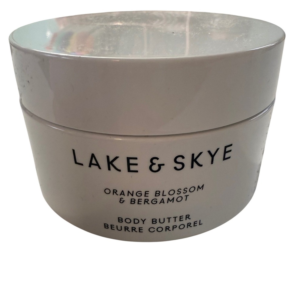 Lake & Skye Orange Blossom & Bergamot Body Butter 4.94 oz Vegan Cruelty Free